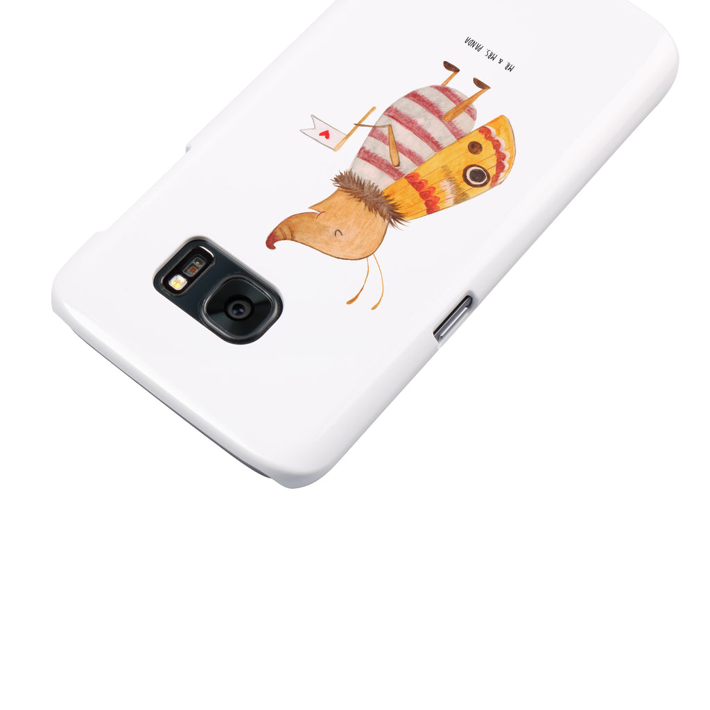 Samsung Galaxy S7 Handyhülle Nachtfalter mit Fähnchen Handycover, Handyhülle, Cover, Handy, Hülle, Samsung, Samsung Galaxy S7, süße Tiermotive, gute Laune, lustige Sprüche, Tiere, Nachtfalter, Käfer, Spruch lustig, Spruch witzig, süß, niedlich, Küche Deko, Was kostet die Welt