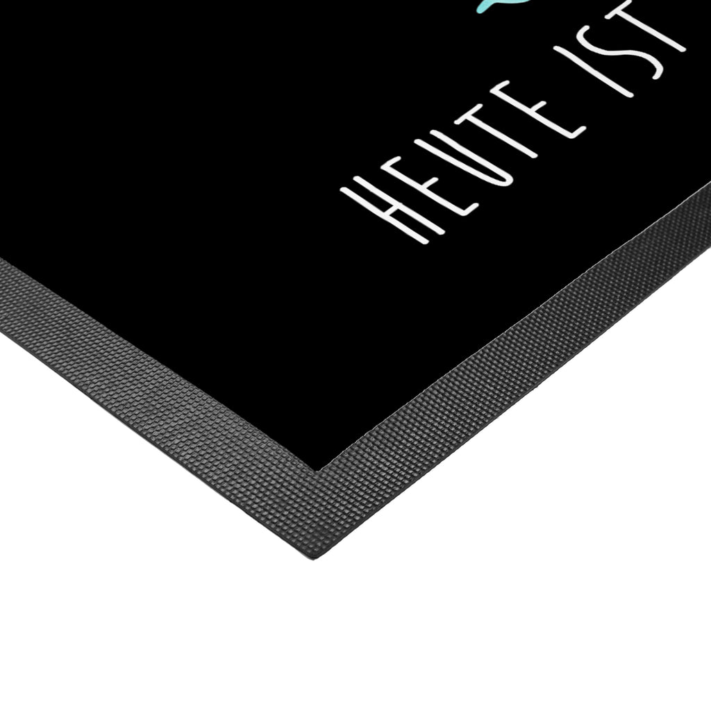 Fußmatte Otter mit Seerose Türvorleger, Schmutzmatte, Fußabtreter, Matte, Schmutzfänger, Fußabstreifer, Schmutzfangmatte, Türmatte, Motivfußmatte, Haustürmatte, Vorleger, Otter, Fischotter, Seeotter, Otter Seeotter See Otter