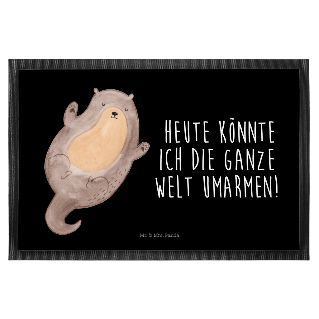 Fußmatte Otter Umarmen Otter Seeotter See Otter Türvorleger, Schmutzmatte, Fußabtreter, Matte, Schmutzfänger, Fußabstreifer, Schmutzfangmatte, Türmatte, Motivfußmatte,  Haustürmatte, Vorleger  Otter,  Fischotter,  Seeotter