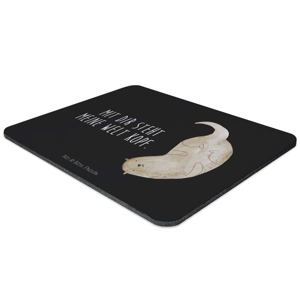 Mauspad Otter kopfüber Mousepad, Computer zubehör, Büroausstattung, PC Zubehör, Arbeitszimmer, Mauspad, Einzigartiges Mauspad, Designer Mauspad, Otter, Fischotter, Seeotter, Otter Seeotter See Otter
