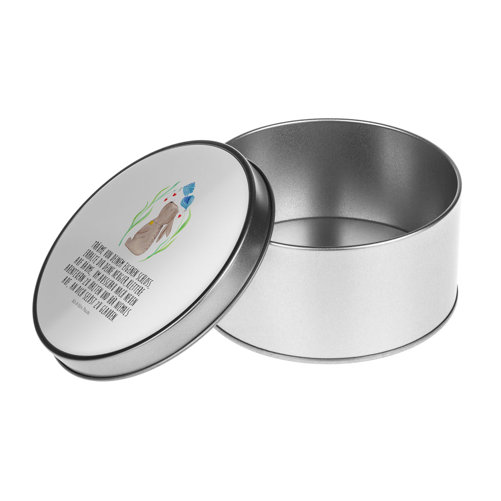 Blechdose rund Hase Blume Metalldose, Keksdose, Dose, Vorratsdose, Geschenkbox, Ostern, Osterhase, Ostergeschenke, Osternest, Osterdeko, Geschenk zu Ostern, Hase, Kaninchen, Kind, Taufe, Taufgeschenk, Geburt, Schwangerschaft, erstes Kind, Kindergeburtstag, Geburtstag, Hoffnung, Träume