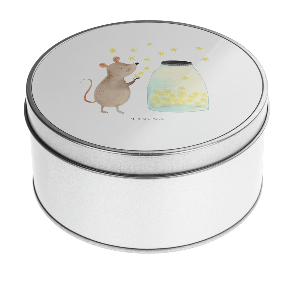 Blechdose rund Maus Sterne Metalldose, Keksdose, Dose, Vorratsdose, Geschenkbox, Tiermotive, Gute Laune, lustige Sprüche, Tiere, Maus, Sterne, Wunsch, Kind, Taufe, Taufgeschenk, Geburt, Schwangerschaft, erstes Kind, Kindergeburtstag, Geburtstag, Hoffnung, Träume