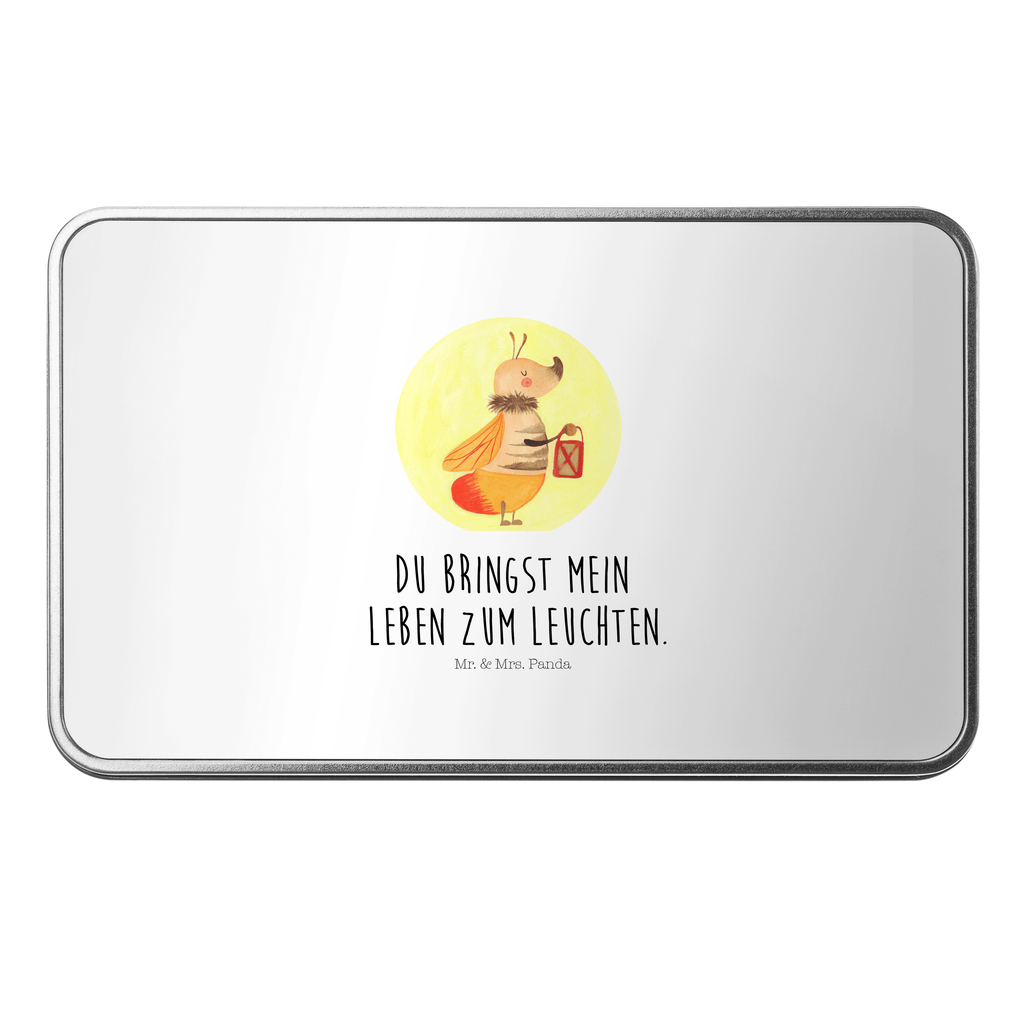 Metalldose rechteckig Glühwürmchen Blechdose, Metalldose, Blechbox, Container, Keksdose, Vorratsdose, Vorratsbox, Döschen, Versperbox, Vesperdose, Aufbewahrungsdose, Aufbewahrungsbox, Aluminiumdose, Dose, Tiermotive, Gute Laune, lustige Sprüche, Tiere, Glühwürmchen, Glühwurm, Falter, Liebe, Leuchten, magisch, Liebesbeweis, Lieblingsmensch, Verlobung, Heiratsantrag, Jahrestag, Liebesspruch