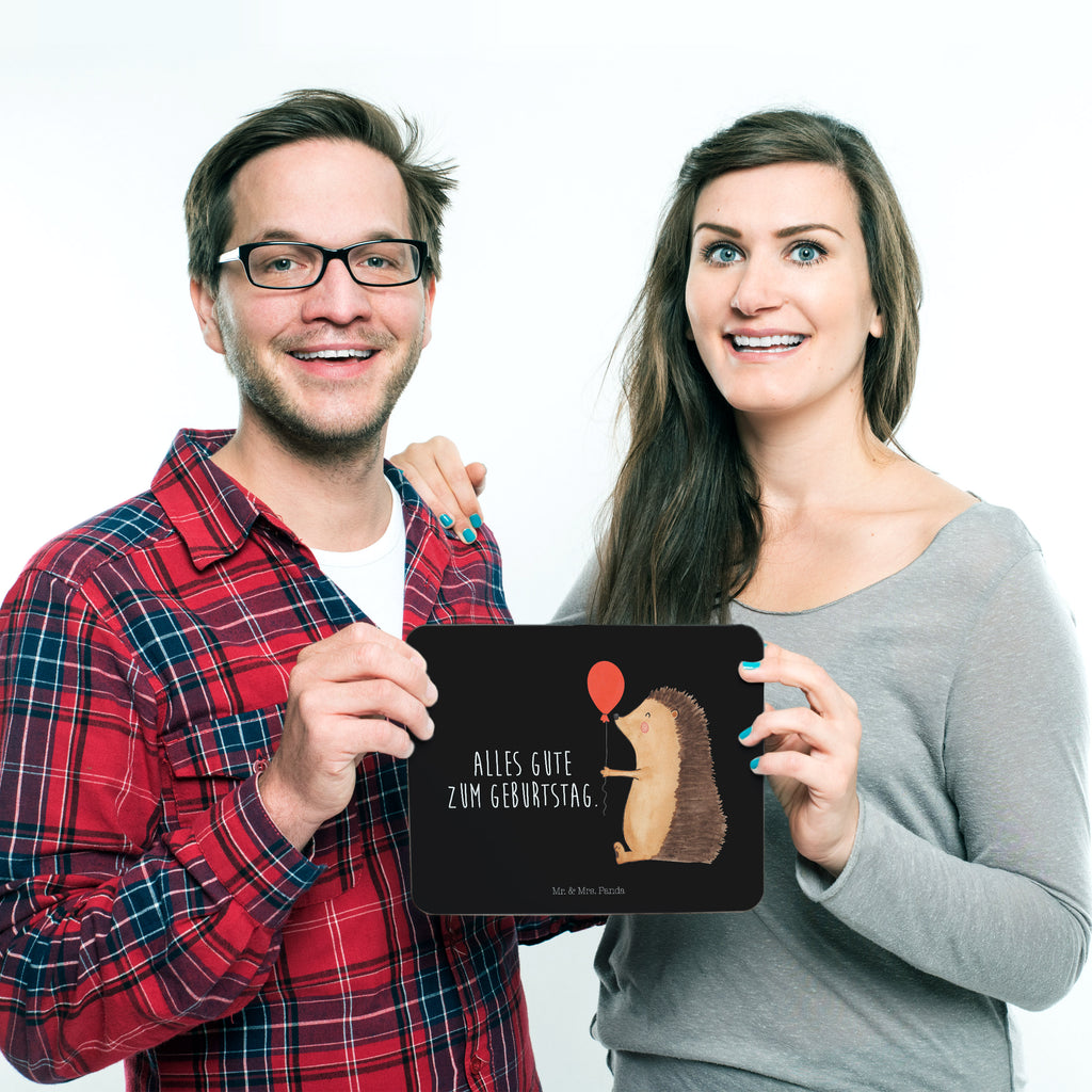 Mauspad Igel mit Luftballon Mousepad, Computer zubehör, Büroausstattung, PC Zubehör, Arbeitszimmer, Mauspad, Einzigartiges Mauspad, Designer Mauspad, Tiermotive, Gute Laune, lustige Sprüche, Tiere, Igel, Geburtstag, Herzlichen Glückwunsch, Glückwunsch, Geburtstagskind, Ballon, Happy Birthday