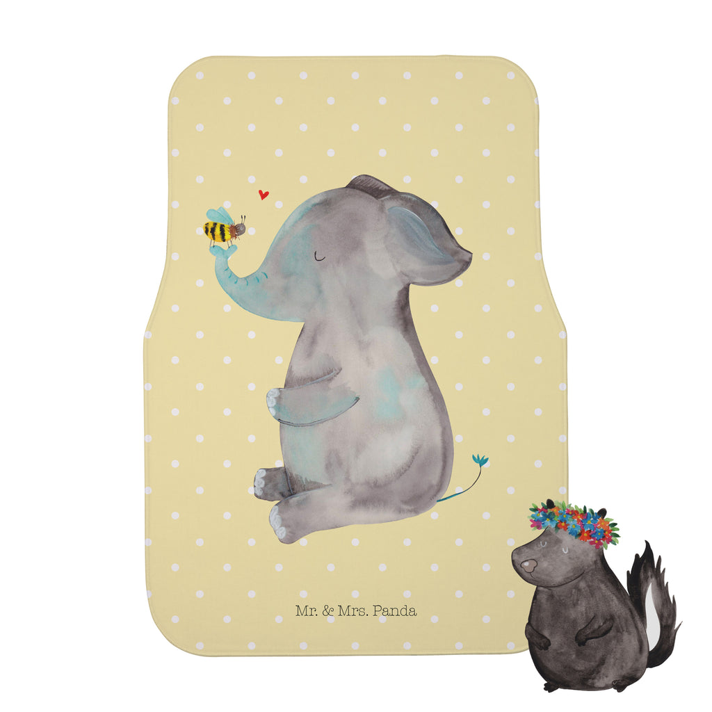 Fahrer Autofußmatte Elefant & Biene Autofußmatten, Fußmatte Auto, Fahrer, Schmutzmatte Auto, Tiermotive, Gute Laune, lustige Sprüche, Tiere, Elefant, Biene, Liebe, Liebesbeweis, Jahrestag, Liebesgeschenk, Heiratsantrag, Hochzeitsgeschenk, Liebesspruch