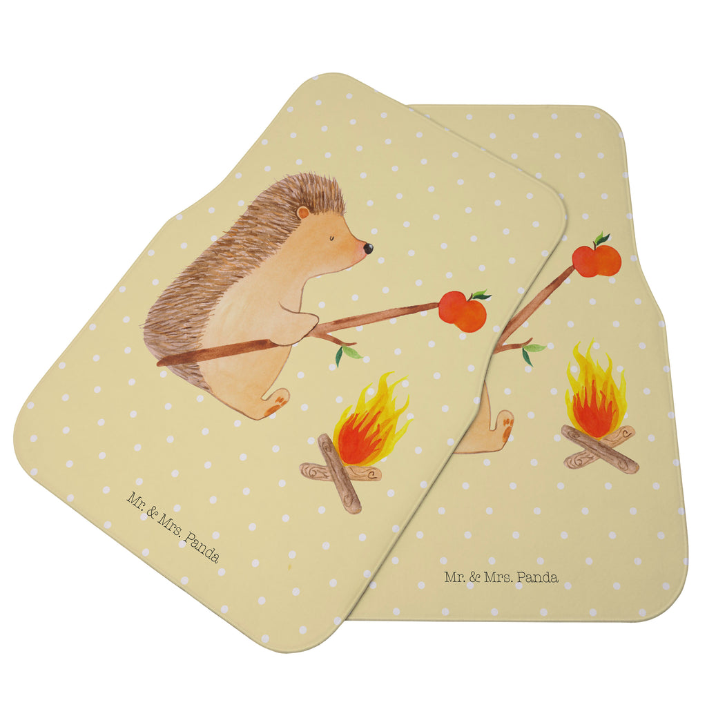 Fahrer Autofußmatte Igel grillt Autofußmatten, Fußmatte Auto, Fahrer, Schmutzmatte Auto, Tiermotive, Gute Laune, lustige Sprüche, Tiere, Igel, Grillen, Ziele, Motivation, arbeitslos, Sinn des Lebens, Spruch