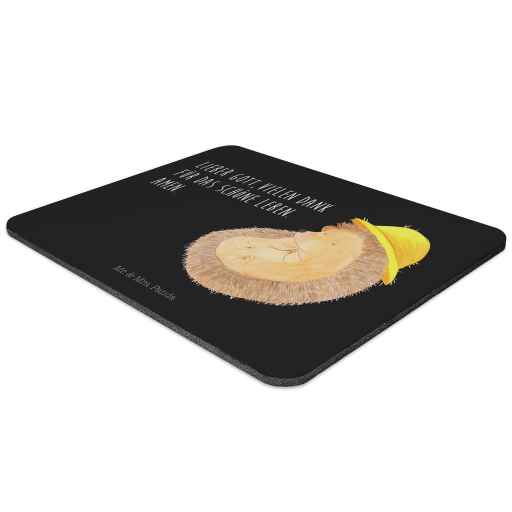 Mauspad Igel betet Mousepad, Computer zubehör, Büroausstattung, PC Zubehör, Arbeitszimmer, Mauspad, Einzigartiges Mauspad, Designer Mauspad, Tiermotive, Gute Laune, lustige Sprüche, Tiere, Igel, Igel mit Hut, Sonnenhut, Gott, Amen, beten, Leben, Dankbarkeit, Dankbar sein, dankbar, genießen