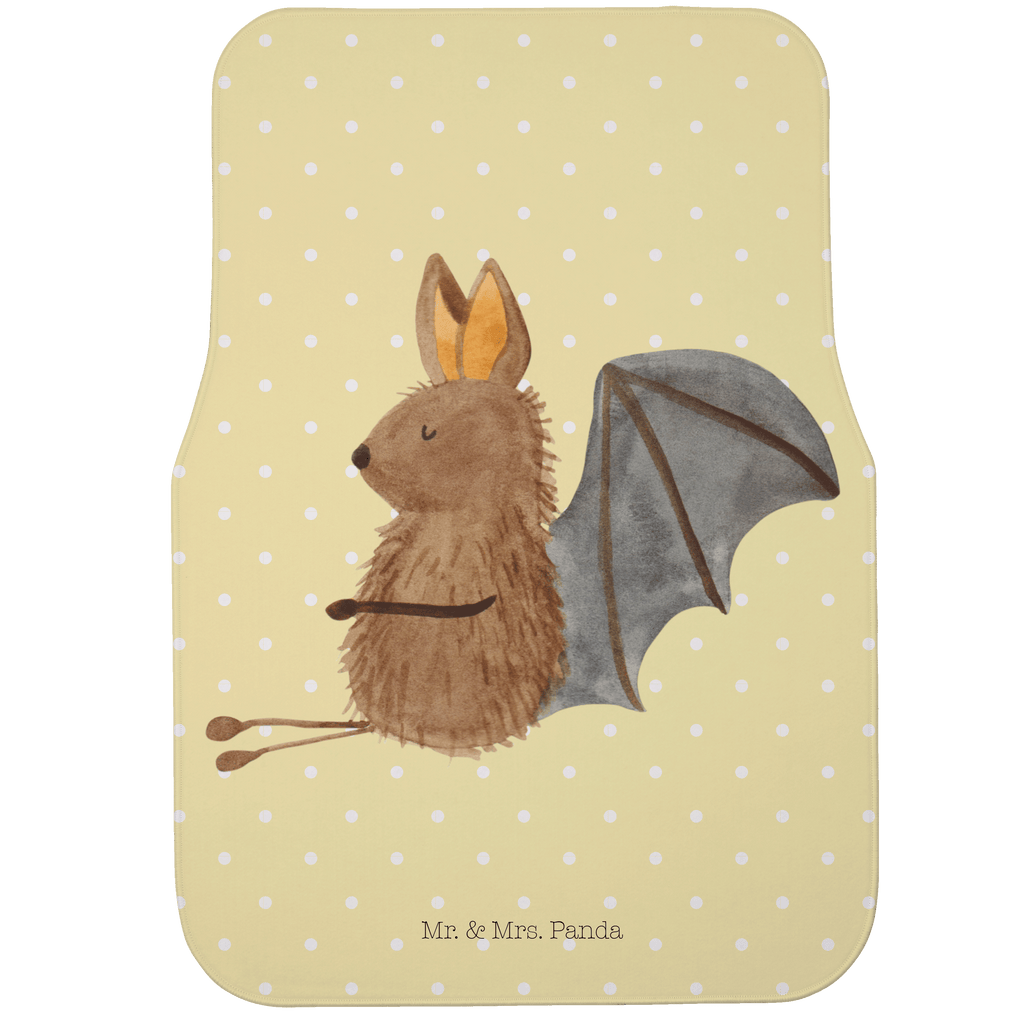 Fahrer Autofußmatte Fledermaus sitzend Autofußmatten, Fußmatte Auto, Fahrer, Schmutzmatte Auto, Tiermotive, Gute Laune, lustige Sprüche, Tiere, Fledermaus, Fledermäuse, Motivation, entspannen