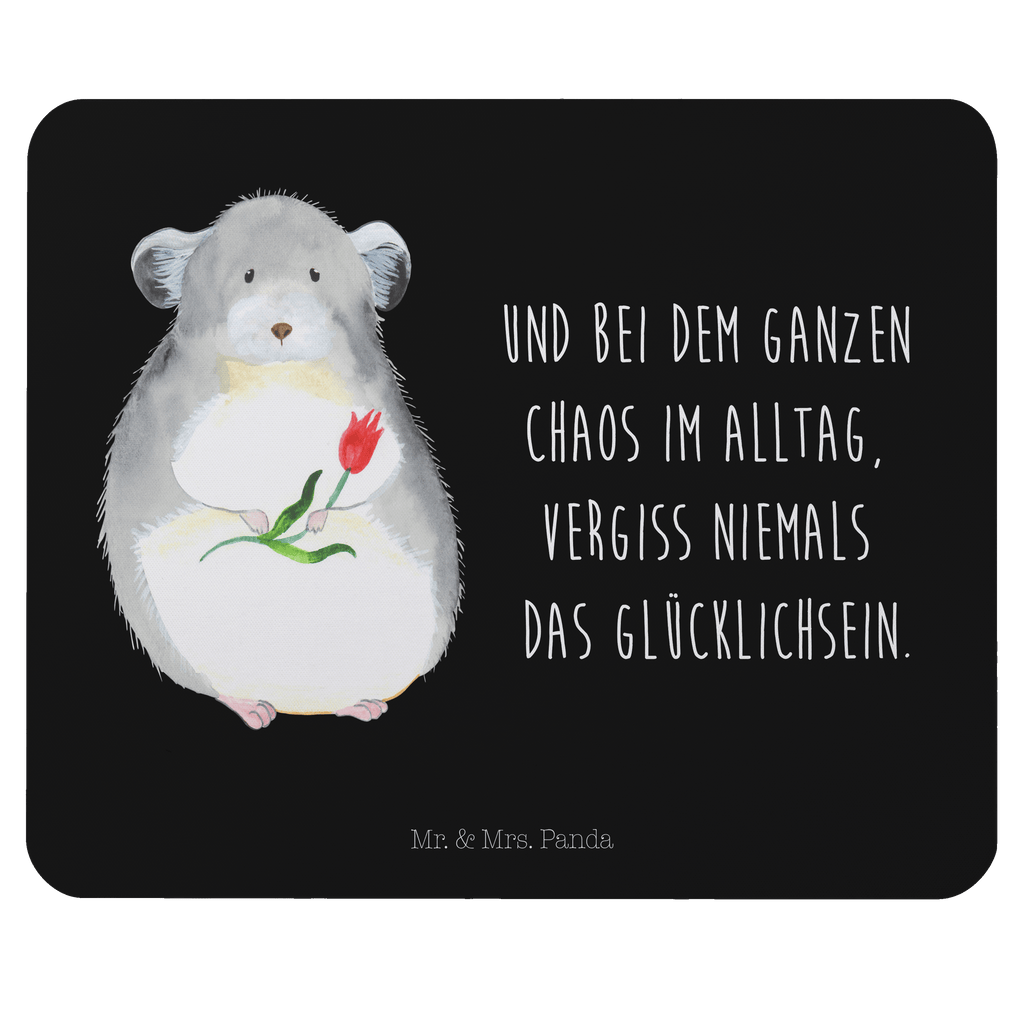Mauspad Chinchilla mit Blume Mousepad, Computer zubehör, Büroausstattung, PC Zubehör, Arbeitszimmer, Mauspad, Einzigartiges Mauspad, Designer Mauspad, Tiermotive, Gute Laune, lustige Sprüche, Tiere, Chinchilla, Chinchillas, Liebeskummer, Kummer, Depressionen, traurig sein, Chaos, Glücklichsein, Büro, Büroalltag