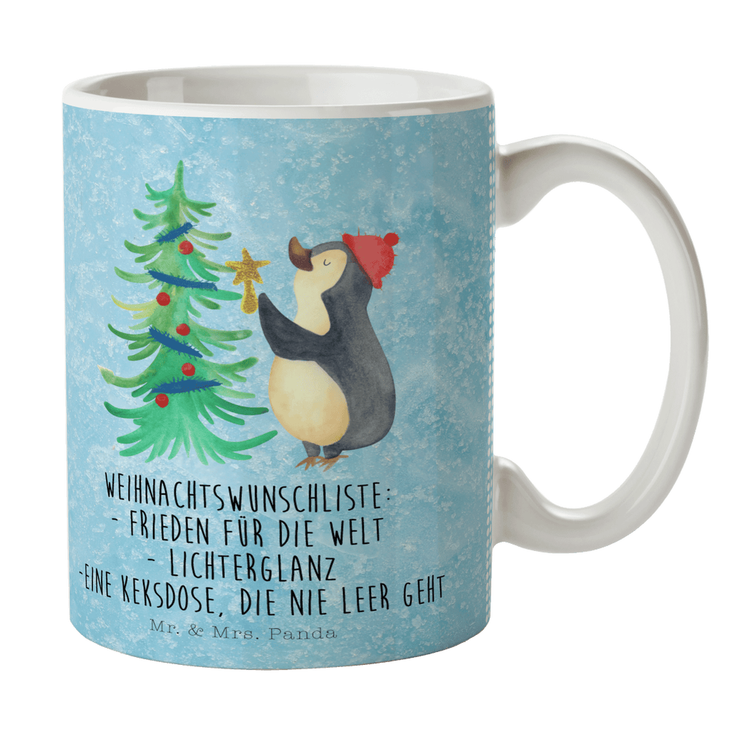 Tasse Pinguin Weihnachtsbaum Pinguin, Weihnachten, Winter Becher, Kaffeetasse, Kaffeebecher, Tee, Frühstück, Büro  Winter, Weihnachten, Weihnachtsdeko, Nikolaus, Advent, Heiligabend, Wintermotiv