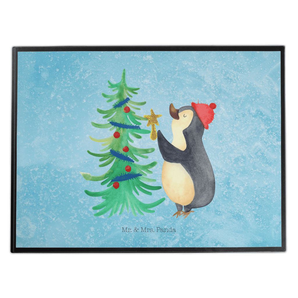 Schreibtischunterlage Pinguin Weihnachtsbaum Schreibunterlage, Schreibtischauflage, Bürobedarf, Büroartikel, Schreibwaren, Schreibtisch Unterlagen, Schreibtischunterlage Groß, Winter, Weihnachten, Weihnachtsdeko, Nikolaus, Advent, Heiligabend, Wintermotiv, Pinguin
