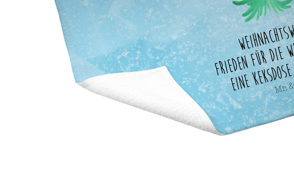 Gäste Handtuch Pinguin Weihnachtsbaum Gästetuch, Reisehandtuch, Sport Handtuch, Frottier, Kinder Handtuch, Winter, Weihnachten, Weihnachtsdeko, Nikolaus, Advent, Heiligabend, Wintermotiv, Pinguin