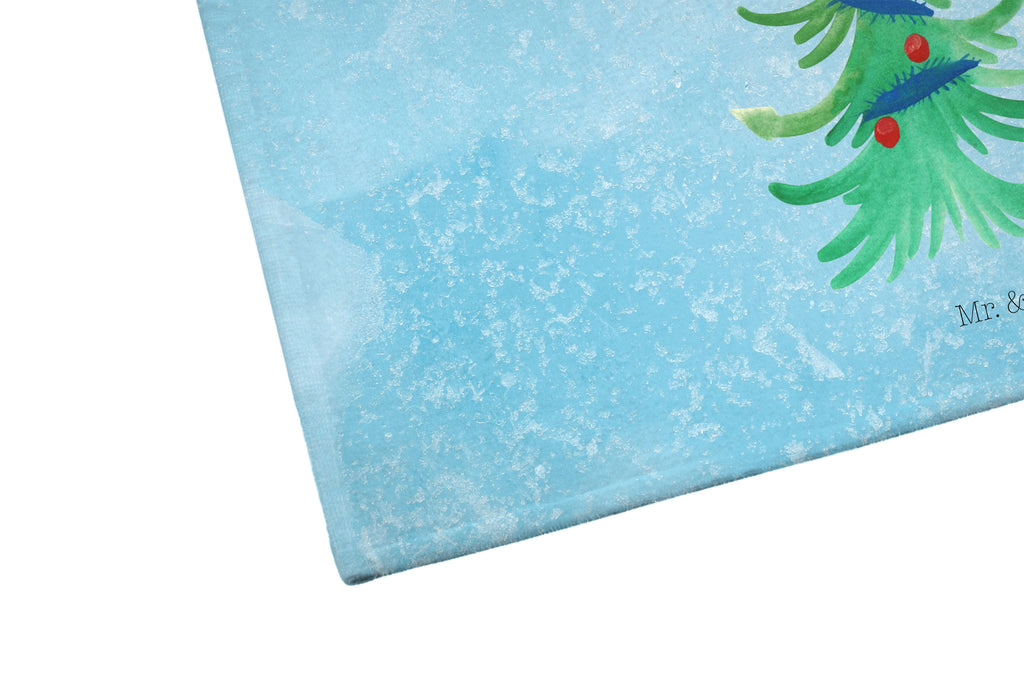 Gäste Handtuch Pinguin Weihnachtsbaum Gästetuch, Reisehandtuch, Sport Handtuch, Frottier, Kinder Handtuch, Winter, Weihnachten, Weihnachtsdeko, Nikolaus, Advent, Heiligabend, Wintermotiv, Pinguin