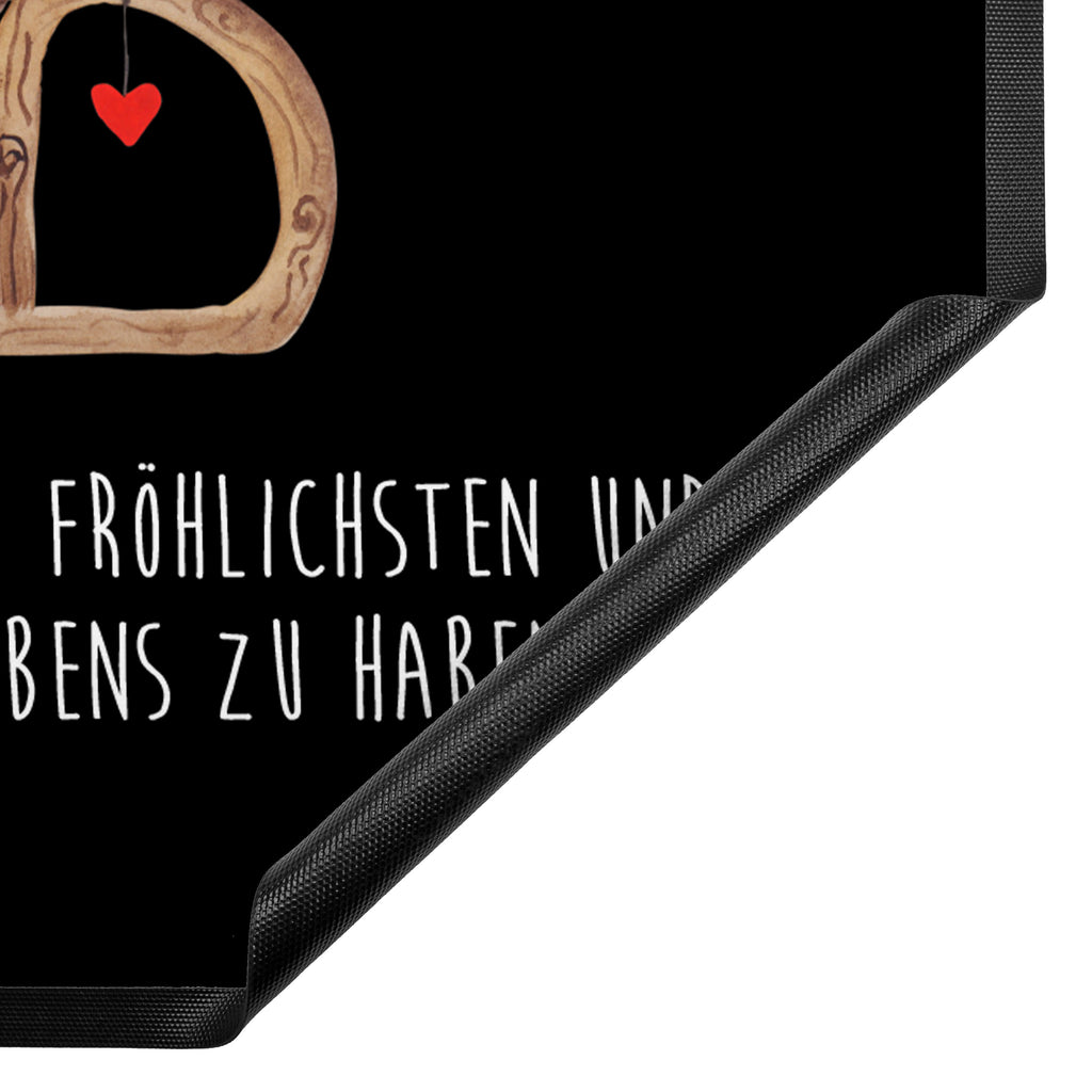 Fußmatte Rotkehlchen Schlitten Weihnachten, Schlitten, Vogel Türvorleger, Schmutzmatte, Fußabtreter, Matte, Schmutzfänger, Fußabstreifer, Schmutzfangmatte, Türmatte, Motivfußmatte,  Haustürmatte, Vorleger  Winter, Weihnachten, Weihnachtsdeko, Nikolaus, Advent, Heiligabend, Wintermotiv