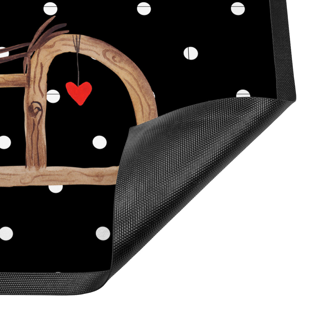 Fußmatte Rotkehlchen Schlitten Weihnachten, Schlitten, Vogel Türvorleger, Schmutzmatte, Fußabtreter, Matte, Schmutzfänger, Fußabstreifer, Schmutzfangmatte, Türmatte, Motivfußmatte,  Haustürmatte, Vorleger  Winter, Weihnachten, Weihnachtsdeko, Nikolaus, Advent, Heiligabend, Wintermotiv