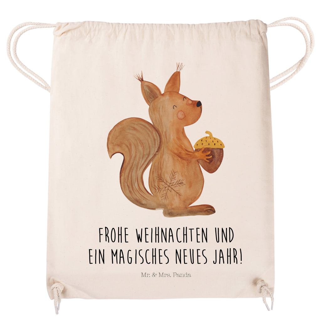 Sportbeutel Eichhörnchen Weihnachtszeit Turnbeutel, Beutel, Sporttasche, Tasche, Stoffbeutel, Winter, Weihnachten, Weihnachtsdeko, Nikolaus, Advent, Heiligabend, Wintermotiv, Frohe Weihnachten, Frohes neues Jahr, Guten Rutsch, Weihnachtsmotiv, Weihnachtsgruß, Neujahr, Vogel