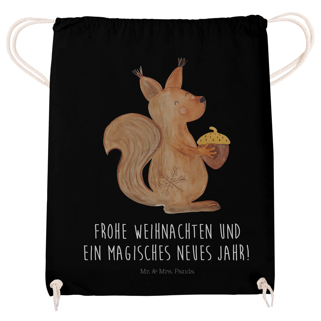 Sportbeutel Eichhörnchen Weihnachtszeit Turnbeutel, Beutel, Sporttasche, Tasche, Stoffbeutel, Winter, Weihnachten, Weihnachtsdeko, Nikolaus, Advent, Heiligabend, Wintermotiv, Frohe Weihnachten, Frohes neues Jahr, Guten Rutsch, Weihnachtsmotiv, Weihnachtsgruß, Neujahr, Vogel
