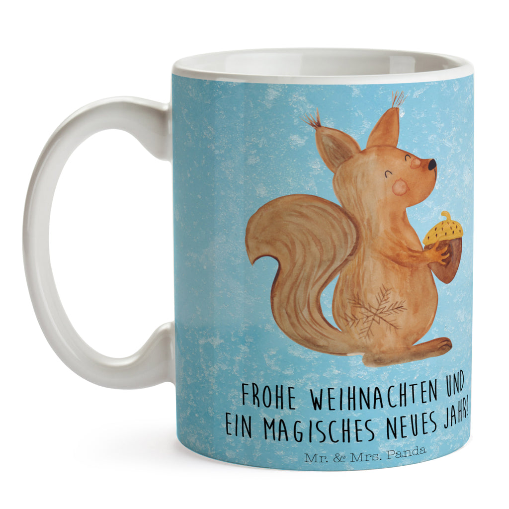 Tasse Eichhörnchen Weihnachtszeit Frohe Weihnachten, Frohes neues Jahr, Guten Rutsch, Weihnachten, Weihnachtsmotiv, Weihnachtsgruß, Neujahr, Vogel Becher, Kaffeetasse, Kaffeebecher, Tee, Frühstück, Büro  Winter, Weihnachten, Weihnachtsdeko, Nikolaus, Advent, Heiligabend, Wintermotiv