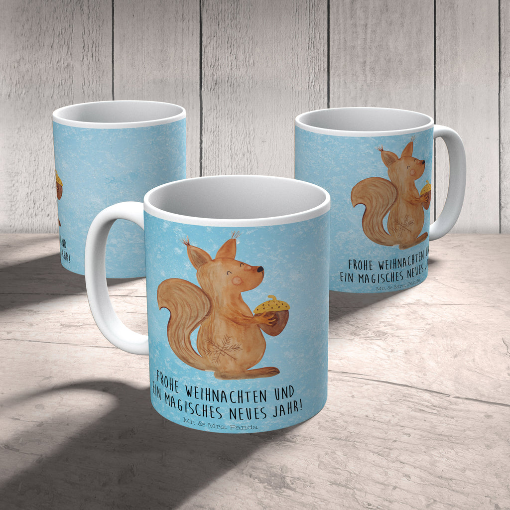 Tasse Eichhörnchen Weihnachtszeit Frohe Weihnachten, Frohes neues Jahr, Guten Rutsch, Weihnachten, Weihnachtsmotiv, Weihnachtsgruß, Neujahr, Vogel Becher, Kaffeetasse, Kaffeebecher, Tee, Frühstück, Büro  Winter, Weihnachten, Weihnachtsdeko, Nikolaus, Advent, Heiligabend, Wintermotiv