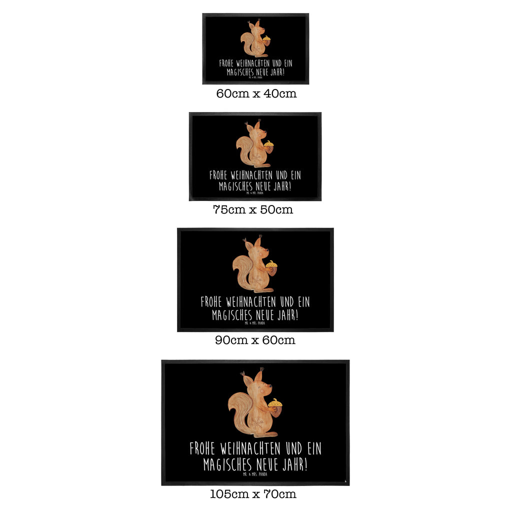 Fußmatte Eichhörnchen Weihnachten Frohe Weihnachten, Frohes neues Jahr, Guten Rutsch, Weihnachten, Weihnachtsmotiv, Weihnachtsgruß, Neujahr, Vogel Türvorleger, Schmutzmatte, Fußabtreter, Matte, Schmutzfänger, Fußabstreifer, Schmutzfangmatte, Türmatte, Motivfußmatte,  Haustürmatte, Vorleger  Winter, Weihnachten, Weihnachtsdeko, Nikolaus, Advent, Heiligabend, Wintermotiv