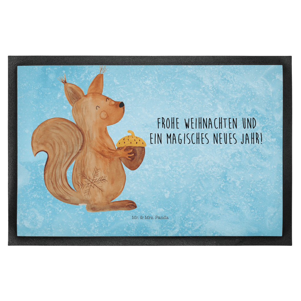 Fußmatte Eichhörnchen Weihnachtszeit Türvorleger, Schmutzmatte, Fußabtreter, Matte, Schmutzfänger, Fußabstreifer, Schmutzfangmatte, Türmatte, Motivfußmatte, Haustürmatte, Vorleger, Winter, Weihnachten, Weihnachtsdeko, Nikolaus, Advent, Heiligabend, Wintermotiv, Frohe Weihnachten, Frohes neues Jahr, Guten Rutsch, Weihnachtsmotiv, Weihnachtsgruß, Neujahr, Vogel