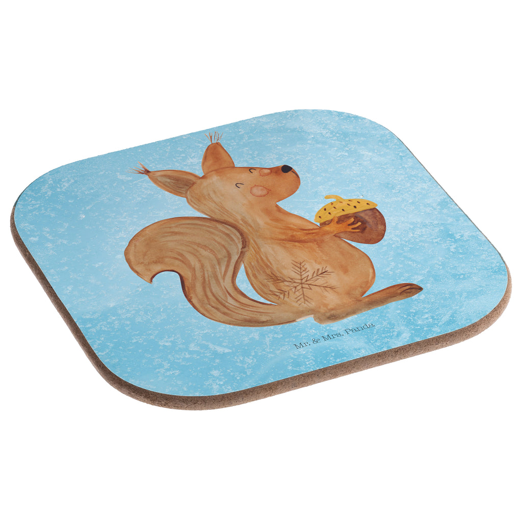 Quadratische Untersetzer Eichhörnchen Weihnachtszeit Bierdeckel, Glasuntersetzer, Untersetzer Gläser, Getränkeuntersetzer, Winter, Weihnachten, Weihnachtsdeko, Nikolaus, Advent, Heiligabend, Wintermotiv, Frohe Weihnachten, Frohes neues Jahr, Guten Rutsch, Weihnachtsmotiv, Weihnachtsgruß, Neujahr, Vogel