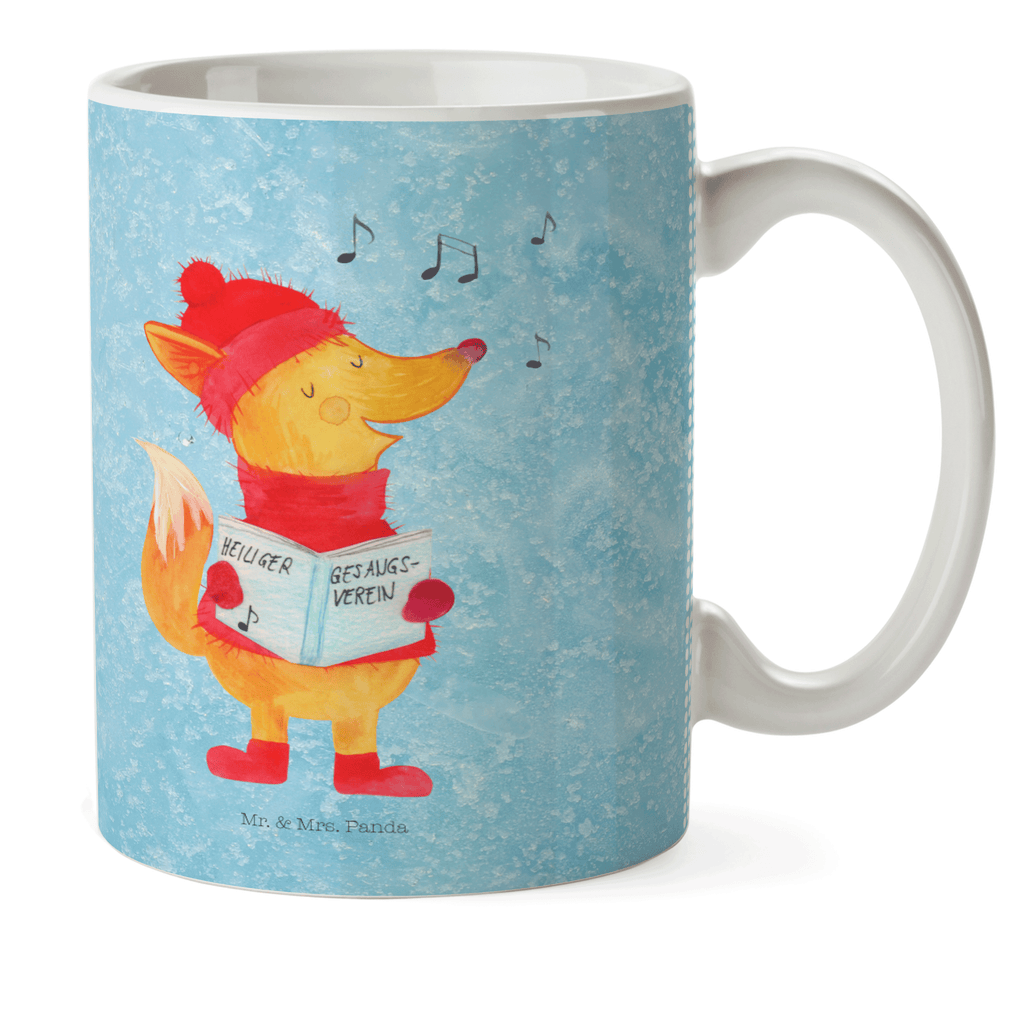 Kindertasse Fuchs Sänger Kunststoff Tasse, Kindergarten, Tasse, Trinkbecher, Camping Becher, Kaffeetasse, Kunststoffbecher, Kindergartenbecher, Outdoorgeschirr, Kunststoffgeschirr, Reisebecher, Reisetasse, Kinderbecher, Winter, Weihnachten, Weihnachtsdeko, Nikolaus, Advent, Heiligabend, Wintermotiv, Fuchs, Füchse, Sänger, Geschenk Sänger, Singen, Weihnachtslieder