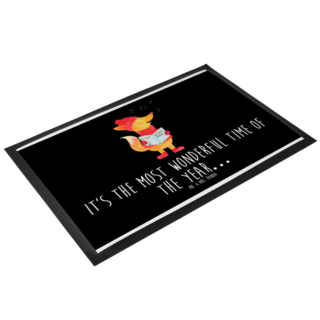 Fußmatte Fuchs Sänger Fuchs, Füchse, Weihnachten, Heiligabend, Winter, Sänger, Geschenk Sänger, Singen, Weihnachtslieder Türvorleger, Schmutzmatte, Fußabtreter, Matte, Schmutzfänger, Fußabstreifer, Schmutzfangmatte, Türmatte, Motivfußmatte,  Haustürmatte, Vorleger  Winter, Weihnachten, Weihnachtsdeko, Nikolaus, Advent, Heiligabend, Wintermotiv