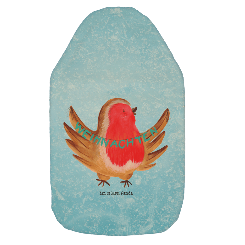 Wärmflasche Rotkehlchen Weihnachten Wärmekissen, Kinderwärmflasche, Körnerkissen, Wärmflaschenbezug, Wärmflasche mit Bezug, Winter, Weihnachten, Weihnachtsdeko, Nikolaus, Advent, Heiligabend, Wintermotiv, Frohe Weihnachten, Weihnachtsmotiv, Weihnachtsgruß, Vogel, xmas