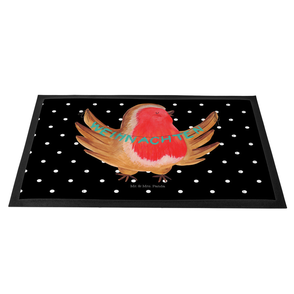 Fußmatte Rotkehlchen Weihnachten Frohe Weihnachten, Weihnachten, Weihnachtsmotiv, Weihnachtsgruß, Heiligabend, Winter, Vogel, xmas Türvorleger, Schmutzmatte, Fußabtreter, Matte, Schmutzfänger, Fußabstreifer, Schmutzfangmatte, Türmatte, Motivfußmatte,  Haustürmatte, Vorleger  Winter, Weihnachten, Weihnachtsdeko, Nikolaus, Advent, Heiligabend, Wintermotiv
