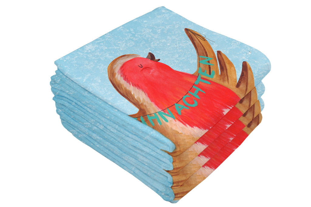 50 x 100 Handtuch Rotkehlchen Weihnachten Handtuch, Badehandtuch, Badezimmer, Handtücher, groß, Kinder, Baby, Winter, Weihnachten, Weihnachtsdeko, Nikolaus, Advent, Heiligabend, Wintermotiv, Frohe Weihnachten, Weihnachtsmotiv, Weihnachtsgruß, Vogel, xmas