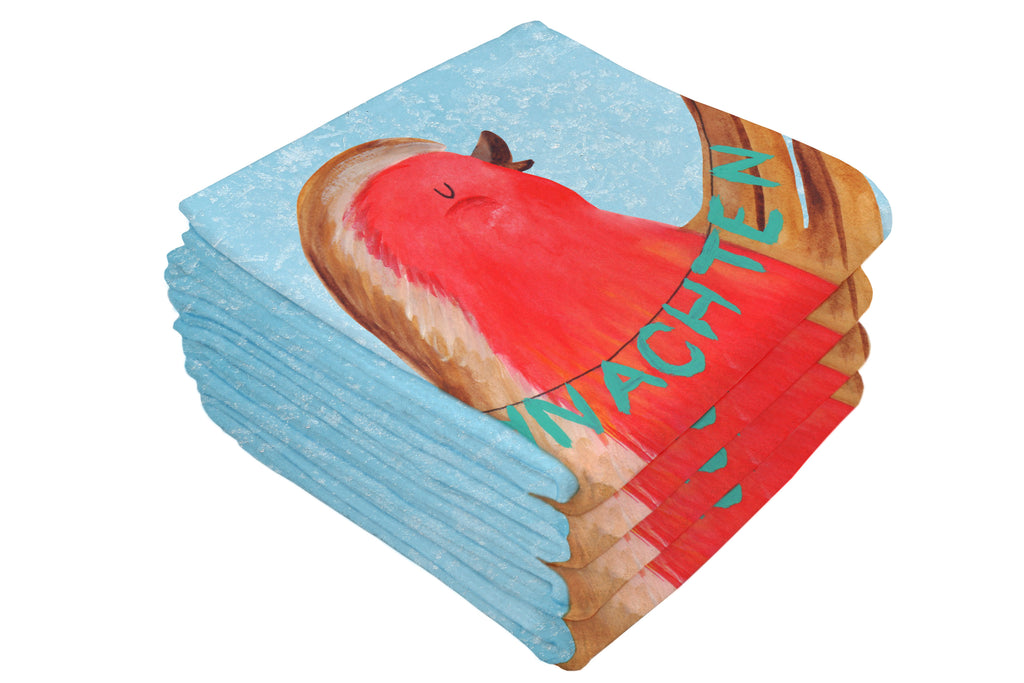 50 x 100 Handtuch Rotkehlchen Weihnachten Handtuch, Badehandtuch, Badezimmer, Handtücher, groß, Kinder, Baby, Winter, Weihnachten, Weihnachtsdeko, Nikolaus, Advent, Heiligabend, Wintermotiv, Frohe Weihnachten, Weihnachtsmotiv, Weihnachtsgruß, Vogel, xmas