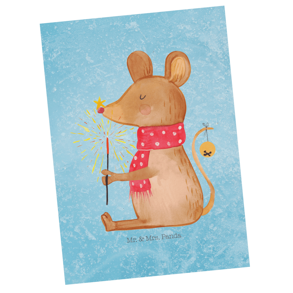 Postkarte Weihnachtsmaus Geschenkkarte, Grußkarte, Karte, Einladung, Ansichtskarte, Geburtstagskarte, Einladungskarte, Dankeskarte, Winter, Weihnachten, Weihnachtsdeko, Nikolaus, Advent, Heiligabend, Wintermotiv, Frohe Weihnachten, Weihnachtsgruß, Weihnachtsmotiv, Maus, Mäuschen, Weihnachtswunder