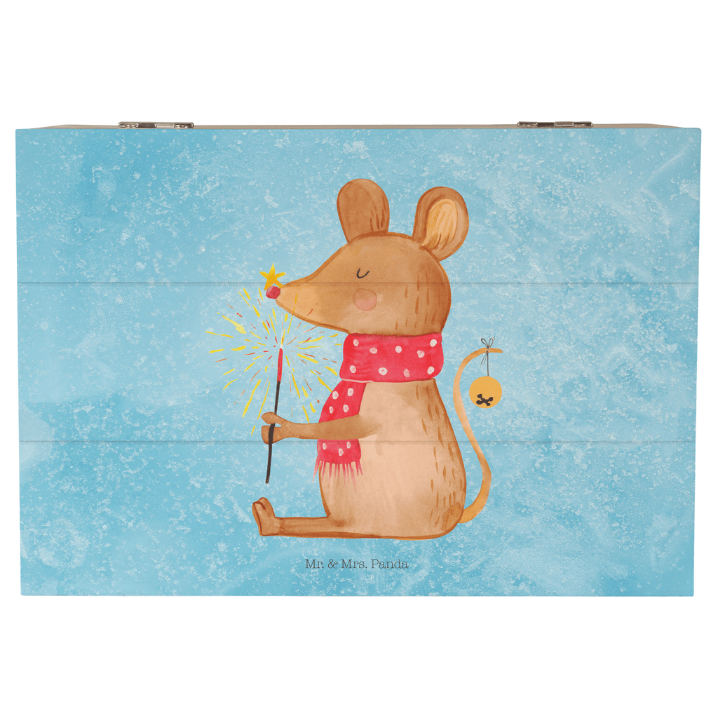 Holzkiste Weihnachtsmaus Holzkiste, Kiste, Schatzkiste, Truhe, Schatulle, XXL, Erinnerungsbox, Erinnerungskiste, Dekokiste, Aufbewahrungsbox, Winter, Weihnachten, Weihnachtsdeko, Nikolaus, Advent, Heiligabend, Wintermotiv, Frohe Weihnachten, Weihnachtsgruß, Weihnachtsmotiv, Maus, Mäuschen, Weihnachtswunder