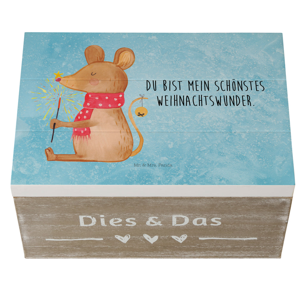 Holzkiste Weihnachtsmaus Holzkiste, Kiste, Schatzkiste, Truhe, Schatulle, XXL, Erinnerungsbox, Erinnerungskiste, Dekokiste, Aufbewahrungsbox, Winter, Weihnachten, Weihnachtsdeko, Nikolaus, Advent, Heiligabend, Wintermotiv, Frohe Weihnachten, Weihnachtsgruß, Weihnachtsmotiv, Maus, Mäuschen, Weihnachtswunder