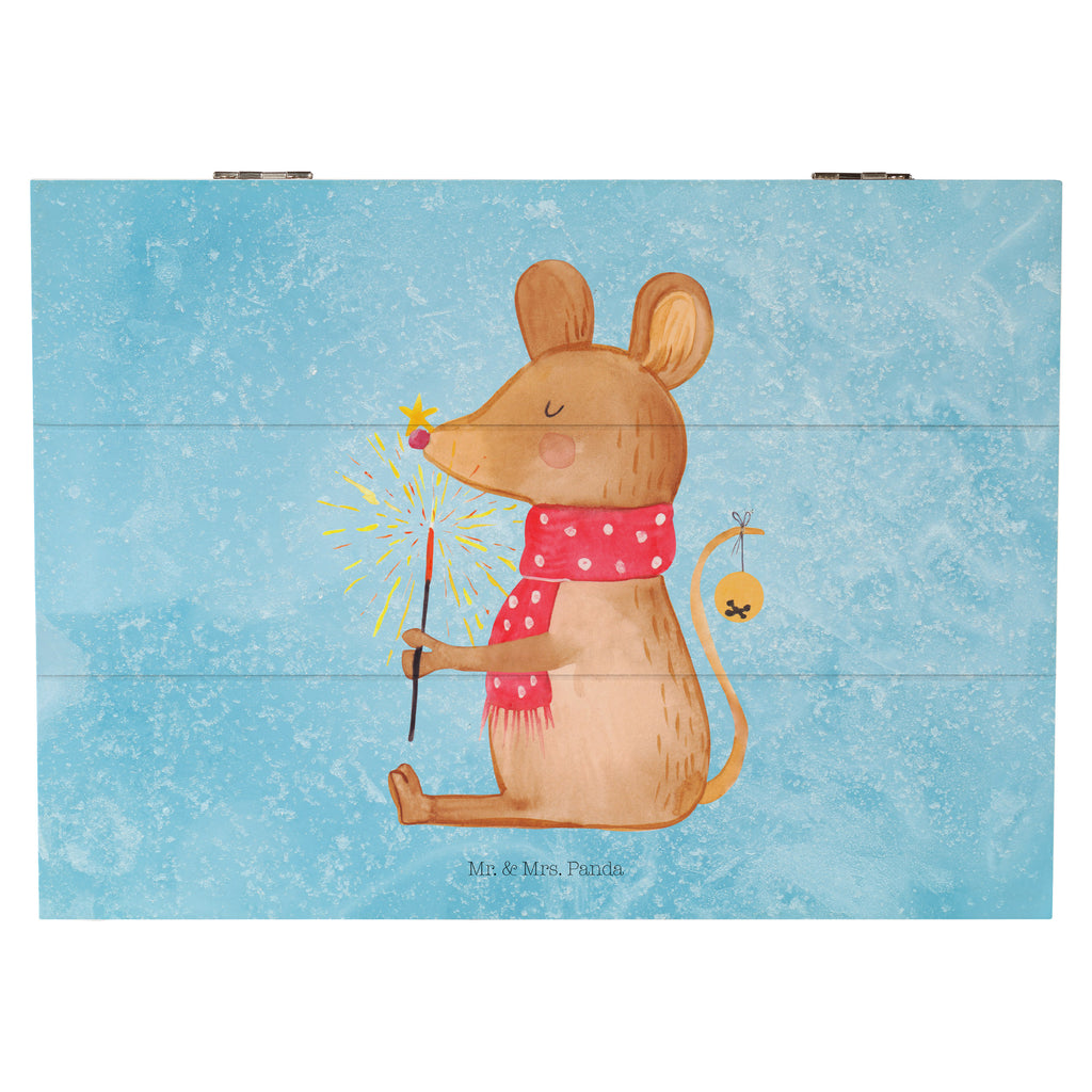 Holzkiste Weihnachtsmaus Holzkiste, Kiste, Schatzkiste, Truhe, Schatulle, XXL, Erinnerungsbox, Erinnerungskiste, Dekokiste, Aufbewahrungsbox, Winter, Weihnachten, Weihnachtsdeko, Nikolaus, Advent, Heiligabend, Wintermotiv, Frohe Weihnachten, Weihnachtsgruß, Weihnachtsmotiv, Maus, Mäuschen, Weihnachtswunder