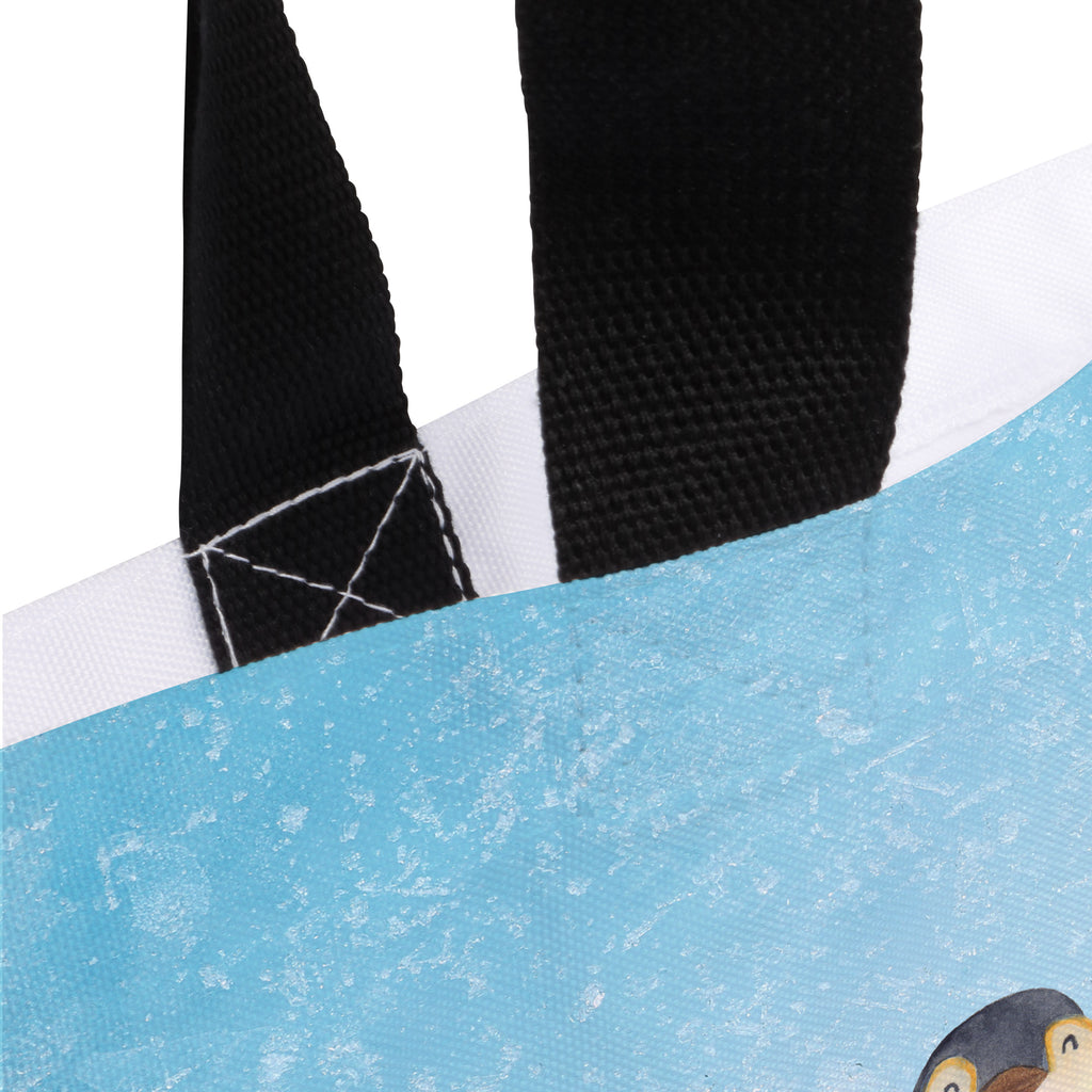 Shopper Pinguin Luftballon Beutel, Einkaufstasche, Tasche, Strandtasche, Einkaufsbeutel, Shopper, Schultasche, Freizeittasche, Tragebeutel, Schulbeutel, Alltagstasche, Pinguin, Pinguine, Luftballon, Tagträume, Lebenslust, Geschenk Freundin, Geschenkidee, beste Freundin, Motivation, Neustart, neues Leben, Liebe, Glück