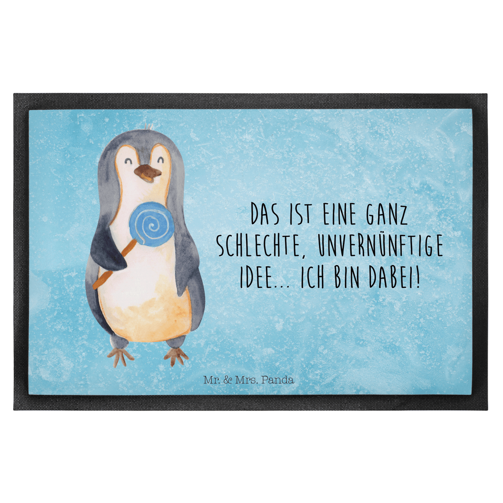 Fußmatte Pinguin Lolli