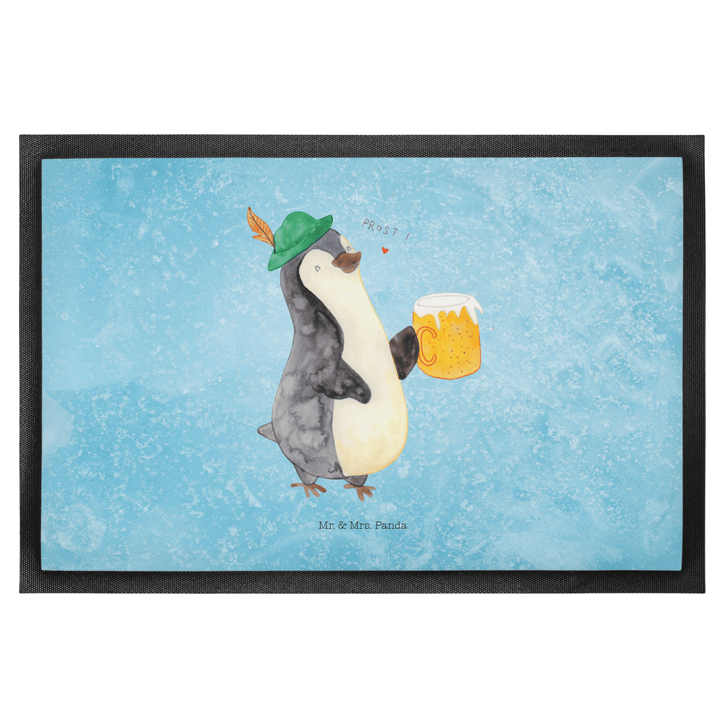 Fußmatte Pinguin Bier Türvorleger, Schmutzmatte, Fußabtreter, Matte, Schmutzfänger, Fußabstreifer, Schmutzfangmatte, Türmatte, Motivfußmatte, Haustürmatte, Vorleger, Pinguin, Pinguine, Bier, Oktoberfest