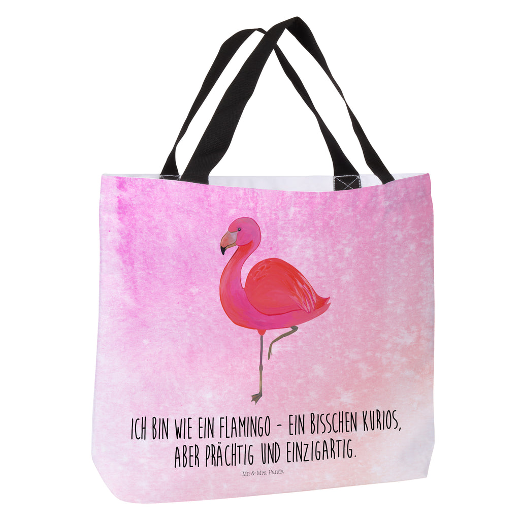 Shopper Flamingo classic Beutel, Einkaufstasche, Tasche, Strandtasche, Einkaufsbeutel, Shopper, Schultasche, Freizeittasche, Tragebeutel, Schulbeutel, Alltagstasche, Flamingo, Einzigartig, Selbstliebe, Stolz, ich, für mich, Spruch, Freundin, Freundinnen, Außenseiter, Sohn, Tochter, Geschwister