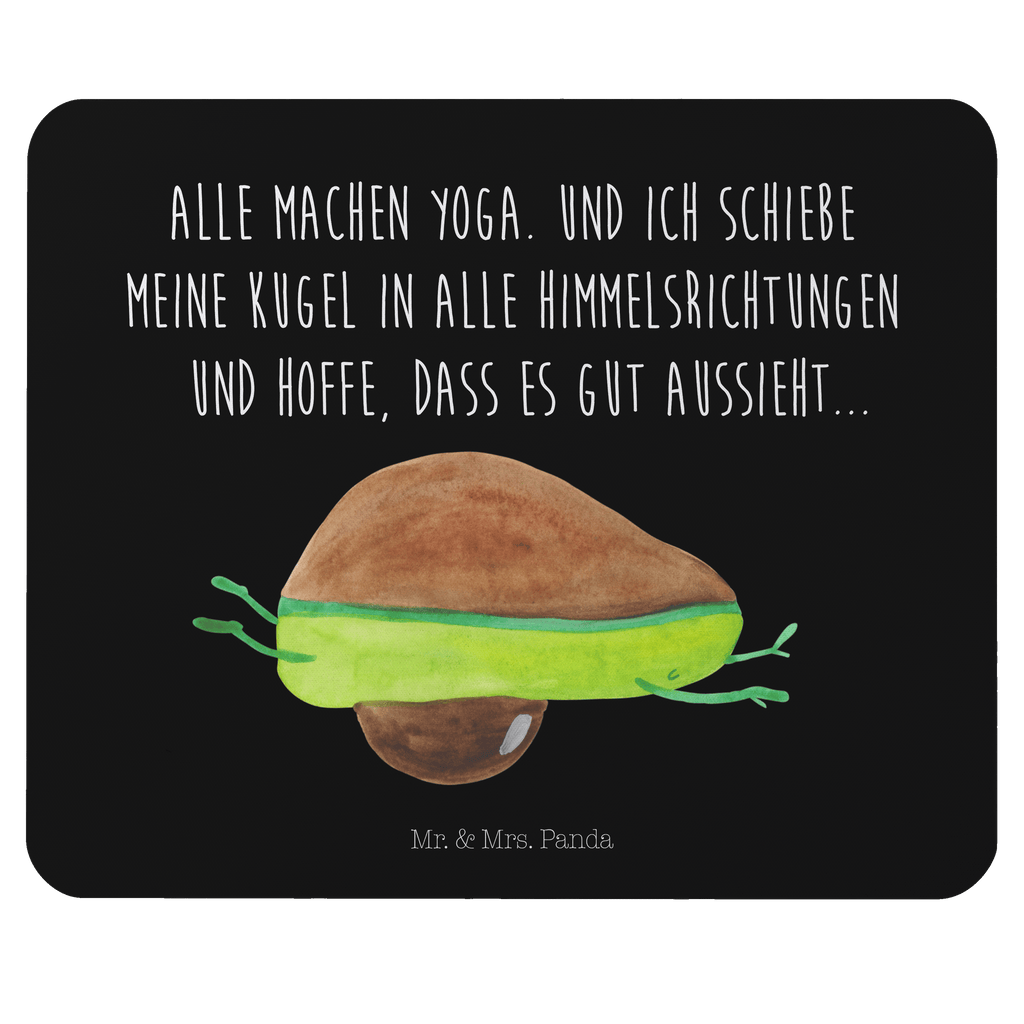 Mauspad Avocado Yoga Mousepad, Computer zubehör, Büroausstattung, PC Zubehör, Arbeitszimmer, Mauspad, Einzigartiges Mauspad, Designer Mauspad, Avocado, Veggie, Vegan, Gesund, Avocado Yoga Vegan
