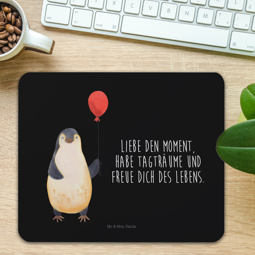 Mauspad Pinguin Luftballon Mousepad, Computer zubehör, Büroausstattung, PC Zubehör, Arbeitszimmer, Mauspad, Einzigartiges Mauspad, Designer Mauspad, Pinguin, Pinguine, Luftballon, Tagträume, Lebenslust, Geschenk Freundin, Geschenkidee, beste Freundin, Motivation, Neustart, neues Leben, Liebe, Glück