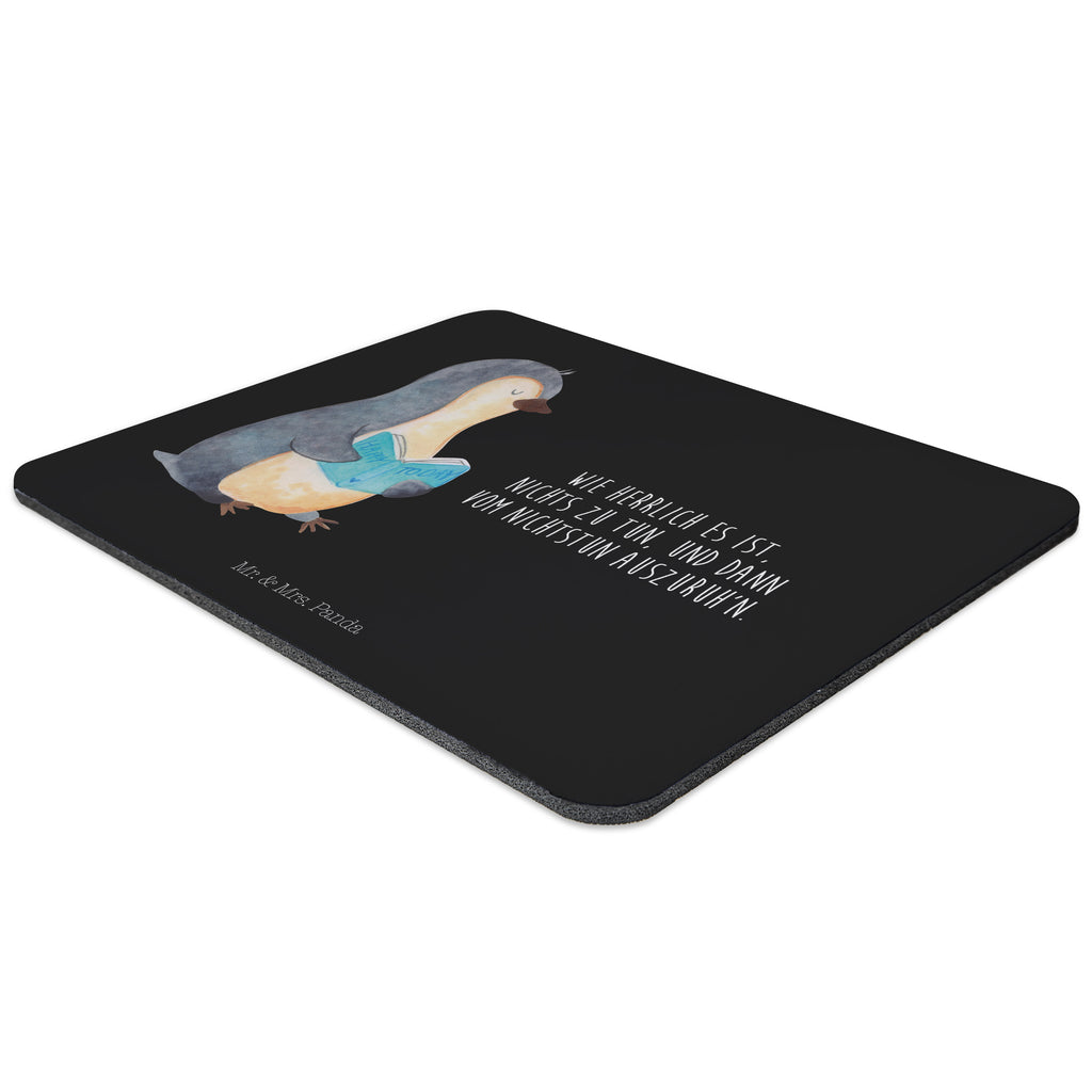 Mauspad Pinguin Buch Mousepad, Computer zubehör, Büroausstattung, PC Zubehör, Arbeitszimmer, Mauspad, Einzigartiges Mauspad, Designer Mauspad, Pinguin, Pinguine, Buch, Lesen, Bücherwurm, Nichtstun, Faulenzen, Ferien, Urlaub, Freizeit