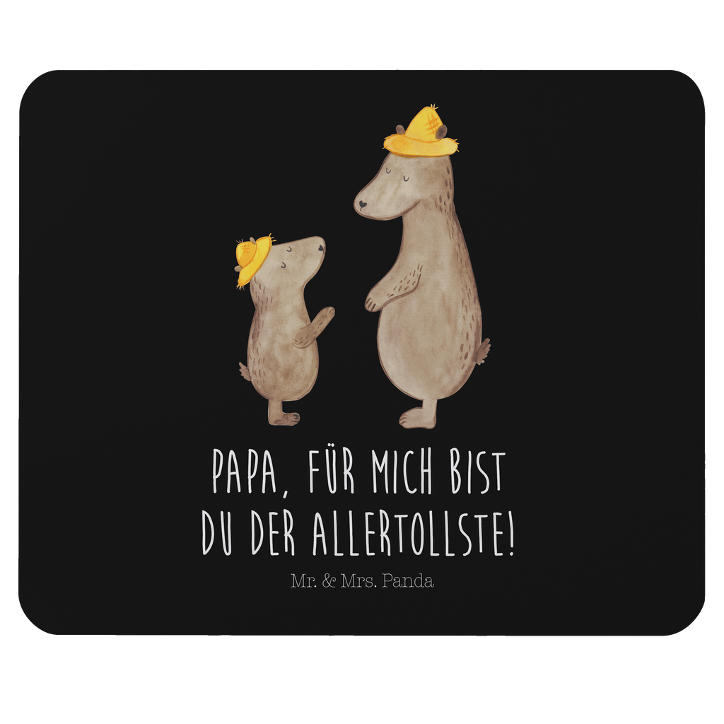 Mauspad Bären mit Hut Mousepad, Computer zubehör, Büroausstattung, PC Zubehör, Arbeitszimmer, Mauspad, Einzigartiges Mauspad, Designer Mauspad, Familie, Vatertag, Muttertag, Bruder, Schwester, Mama, Papa, Oma, Opa, Bär, Bären, Vater, Papi, Paps, Dad, Daddy, Lieblingsmensch, Sohn, Söhne, Kind, Kinder, Vater-Sohn, Family, Vorbild