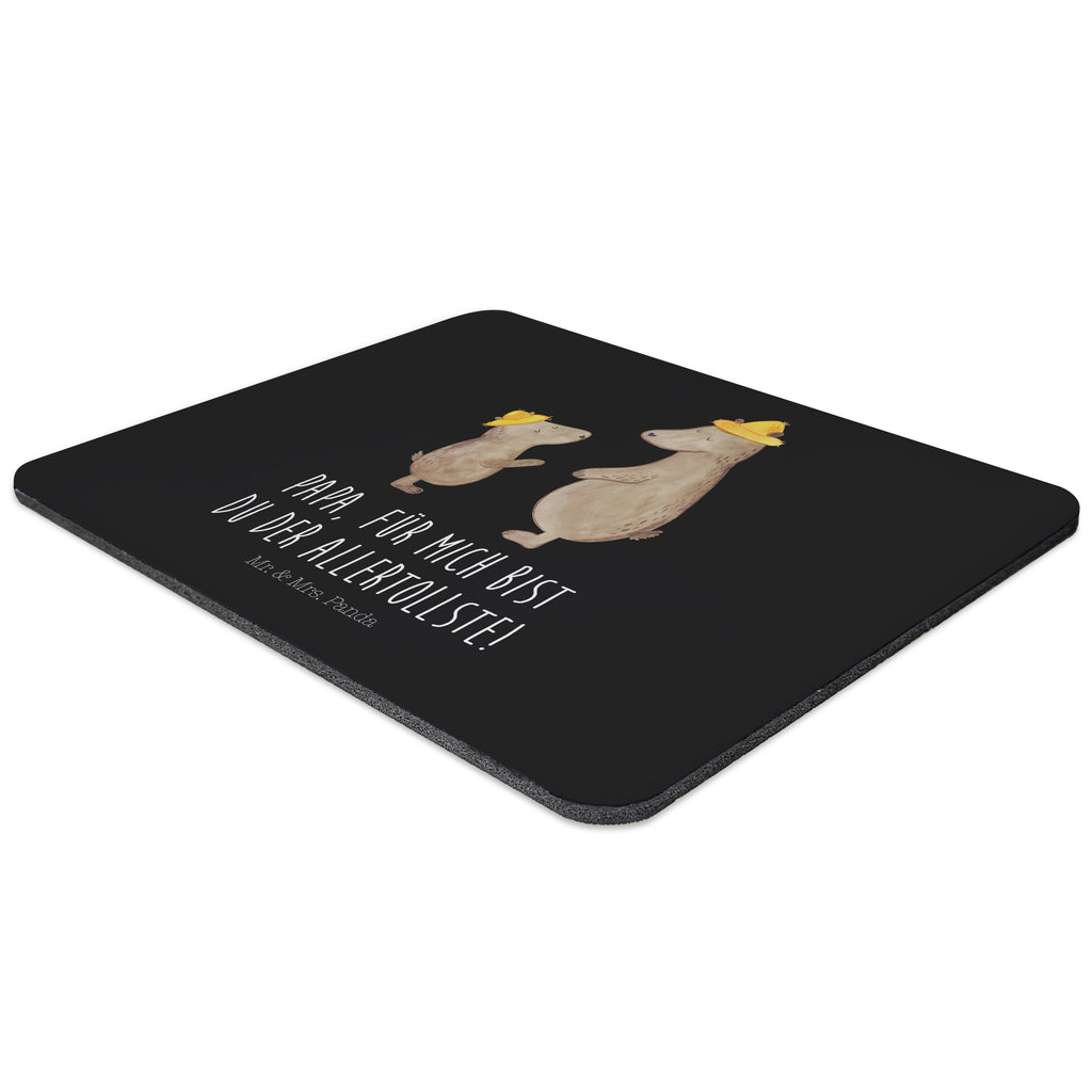 Mauspad Bären mit Hut Mousepad, Computer zubehör, Büroausstattung, PC Zubehör, Arbeitszimmer, Mauspad, Einzigartiges Mauspad, Designer Mauspad, Familie, Vatertag, Muttertag, Bruder, Schwester, Mama, Papa, Oma, Opa, Bär, Bären, Vater, Papi, Paps, Dad, Daddy, Lieblingsmensch, Sohn, Söhne, Kind, Kinder, Vater-Sohn, Family, Vorbild
