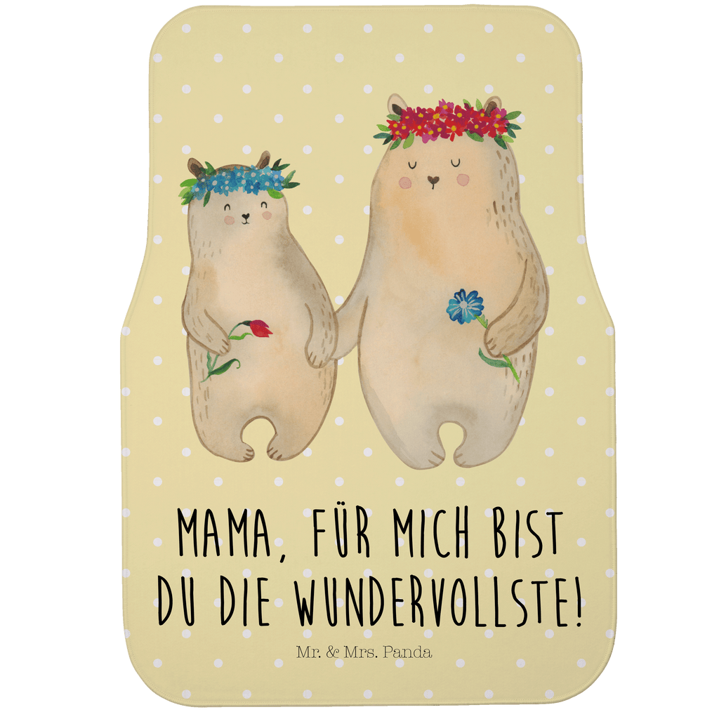Fahrer Autofußmatte Bären mit Blumenkranz Autofußmatten, Fußmatte Auto, Fahrer, Schmutzmatte Auto, Familie, Vatertag, Muttertag, Bruder, Schwester, Mama, Papa, Oma, Opa, Bär, Bären, Mutter, Mutti, Mami, Lieblingsmensch, Lieblingsmama, beste Mutter, weltbeste Mama, Geschenk Mama. Muttertag, Tochter, Kind, Kinder, Töchter, Family, Vorbild