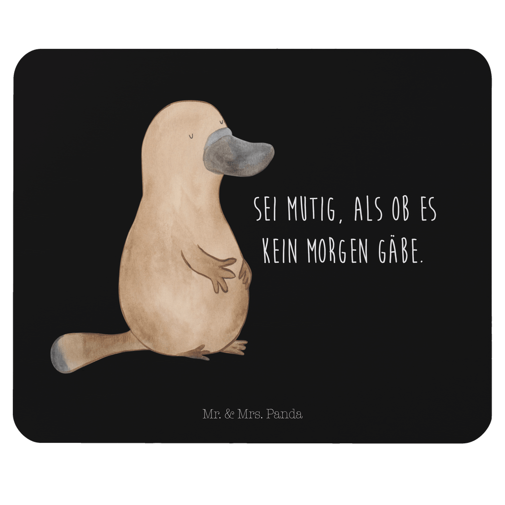 Mauspad Schnabeltier mutig Mousepad, Computer zubehör, Büroausstattung, PC Zubehör, Arbeitszimmer, Mauspad, Einzigartiges Mauspad, Designer Mauspad, Meerestiere, Meer, Urlaub, Schnabeltier, Mut, mutig, Lebensweisheit, Schnabeltiere, Motivation, Training, Büro, Arbeit, Neuanfang, Neustart, Weltreise, Raodtrip