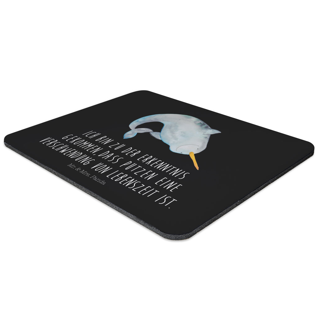 Mauspad Narwal Mousepad, Computer zubehör, Büroausstattung, PC Zubehör, Arbeitszimmer, Mauspad, Einzigartiges Mauspad, Designer Mauspad, Meerestiere, Meer, Urlaub, Narwal, Wal, Putzen, Hausfrau, Junggesellin, aufräumen, Kinderzimmer