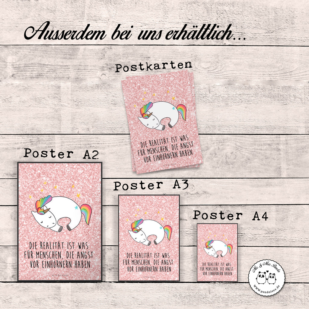 Poster Einhorn Nacht Poster, Wandposter, Bild, Wanddeko, Küchenposter, Kinderposter, Wanddeko Bild, Raumdekoration, Wanddekoration, Handgemaltes Poster, Mr. & Mrs. Panda Poster, Designposter, Kunstdruck, Posterdruck, Einhorn, Einhörner, Einhorn Deko, Pegasus, Unicorn, Träume, Traum, unicorn, Realität, Menschen, Geschenk, Ruhe, Freundin
