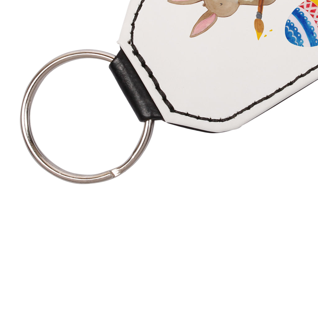 Rechteckig Schlüsselanhänger Hase Eiermalen Schlüsselanhänger, Anhänger, Taschenanhänger, Glücksbringer, Schutzengel, Ostern, Osterhase, Ostergeschenke, Osternest, Osterdeko, Geschenk zu Ostern, Frohe Ostern, Ostergrüße, Osterblume, Osterei, bemalte Ostereier, Hase, Kaninchen, Eiermalen